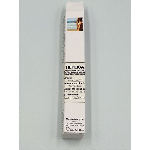 Maison Margiela Replica Beach Walk Eaudu Toilette Travel Spray .34oz Fresh Scent - Picture 1 of 6